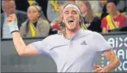  ?? AFP PHOTO ?? Stefanos Tsitsipas beat Felix Auger-aliassime 6-3, 6-4 in the Marseille Open final on Sunday.