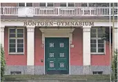  ?? FOTO: MOLL (ARCHIV) ?? Am Röntgen-Gymnasium verlief der Start entspannt.