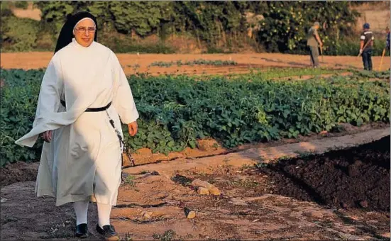  ?? GEMMA MIRALDA ?? Sor Lucía Caram es una de las seis monjas de clausura del convento de dominicas de Santa Clara de Manresa