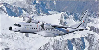  ?? AIRBUS ?? On September 24, the defence ministry signed a ₹22,000-crore contract with Airbus Defence and Space for 56 C-295 medium transport aircraft.