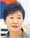  ??  ?? Park Geun-Hye