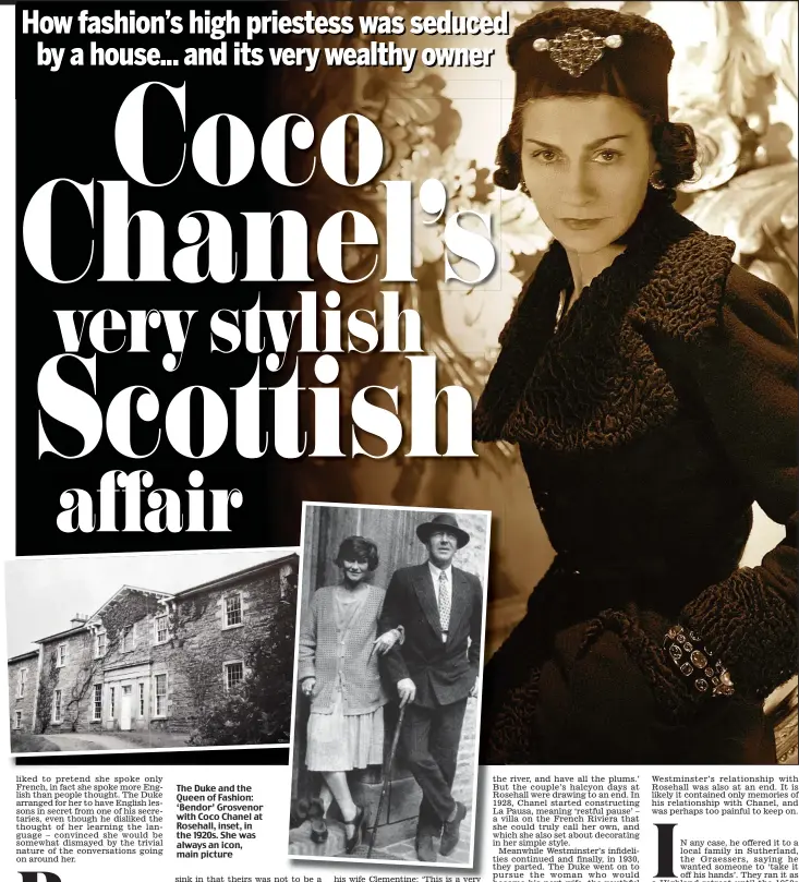 Coco Chanel's very stylish Scottish affair - PressReader