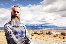  ?? STEPHEN MONTOYA/RIO RANCHO OBSERVER ?? Legendary Beard Company CEO Nate Lind, whose beard oil company in Rio Rancho is gaining traction.