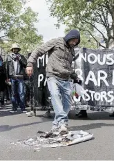  ?? LaPresse ?? Rabbia Una parte dei francesi resta delusa