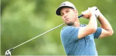  ?? — AFP photo ?? Ma  Every of the United States plays his shot from the fourth tee during the third round of the AT&T Byron Nelson at Trinity Forest Golf Club in Dallas, Texas.