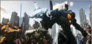  ?? LEGENDARY PICTURES — UNIVERSAL PICTURES VIA AP ?? A scene from “Pacific Rim Uprising.”