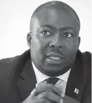  ??  ?? Minister Saviour Kasukuwere