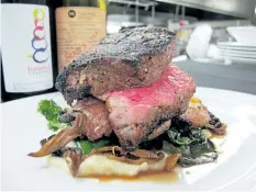  ?? CRAIG YOUDALE/SPECIAL TO THE TRIBUNE ?? Finding the perfect pairing of wine with your meal is a challenge, even for experience­d chefs.