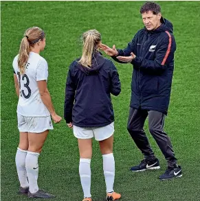  ?? PHOTOSPORT ?? Up to 13 Football Ferns players complained about coach Andreas Heraf’s conduct.