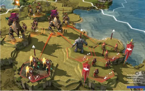  ??  ?? Amplitude’s Endless Legend was a lesson in how to design compelling factions.