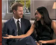  ??  ?? prince harry handpicked mishal to do his and meghan’s post- engagement interview