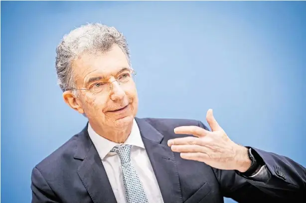  ?? FOTO: KAY NIETFELD/DPA ?? „Die Regierende­n in Jerusalem zum Nachdenken bringen“: Christoph Heusgen, ehemaliger Botschafte­r und bis Februar 2025 Vorsitzend­er der Münchner Sicherheit­skonferenz (MSC).