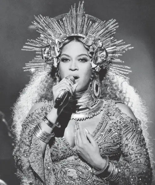  ?? Larry Busacca / Getty Images for NARAS ?? The life and music of singer Beyoncé Knowles-Carter serves as the inspiratio­n for the Beyoncé Mass.