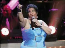  ?? JOSE LUIS MAGANA — THE ASSOCIATED PRESS FILE ?? This file photo, shows singer Aretha Franklin performing during the BET Honors at the Warner Theatre in Washington. Franklin died Thursday at her home in Detroit. She was 76.