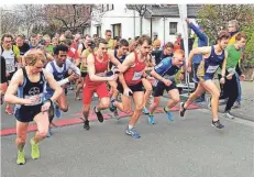  ?? FOTO: KEMPKEN ?? Im März 2019 gingen die Läufer beim Energy Run zuletzt an den Start. Die nächste Ausgabe ist auf den 5. September 2021 verschoben worden.