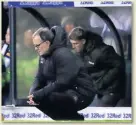  ??  ?? DEFIANT Leeds boss Bielsa last night