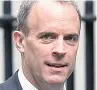  ??  ?? PROMISE Dominic Raab