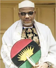  ??  ?? Nnamdi Kanu