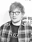  ??  ?? Sheeran, no stranger to accusation­s of copyright infringeme­nt himself, has had several of his songs fall under scrutiny in the past two years alone.