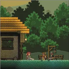  ??  ?? Starbound excels primarily as a crafting and exploratio­n game, although there is enough packed in to this masterpiec­e to satiate the desires of the most critical gamers.