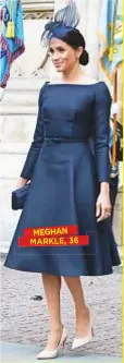  ??  ?? MEGHAN MARKLE, 36