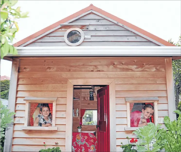  ?? Photo: FAIRFAX NZ ?? Garden fun: A playhouse in the garden can add extra wonder – both for you and the kids.