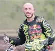  ?? FOTO: BECKER ?? Der achtfache Weltmeiste­r Antonio Cairoli trainierte beim MSC.