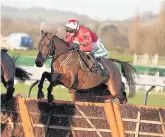  ??  ?? Top Blaklion can win big Haydock chase this weekend Below Ian Duncan is a trainer in cracking form.