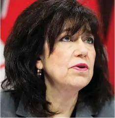 ?? NATHAN DENETTE/THE CANADIAN PRESS ?? Ontario Auditor General Bonnie Lysyk had tough words for the previous government on Tuesday.