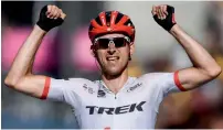  ?? AP ?? Bauke Mollema survived a punishing route to win his first-ever Tour de France stage on Sunday. —