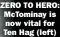  ?? ?? ZERO TO HERO: Mctominay is now vital for Ten Hag (left)