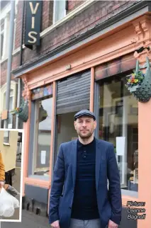  ?? Picture: Leanne Bagnall ?? GUTTED:
Gareth Thomas outside London Road Bakehouse.