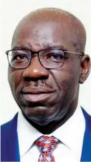  ??  ?? Godwin Obaseki