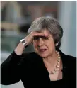  ??  ?? Theresa May: concerned about voters’ sense of disconnect­ion