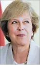  ?? PHOTO: EPA ?? British Prime Minister Theresa May