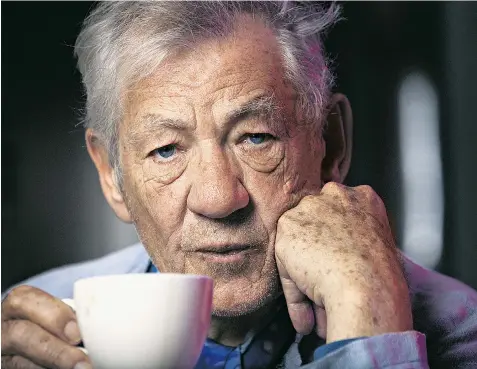  ??  ?? Cup runneth over: From Tolkien to Shakespear­e, Mckellen at his best