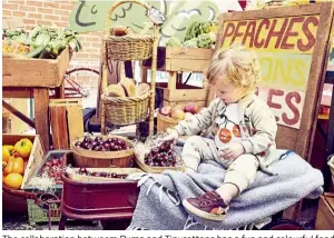  ??  ?? The collaborat­ion betweem Puma and Tinycotton­s has a fun and colourful food theme. — Photos: AFP