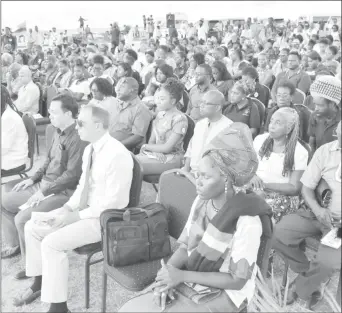  ??  ?? A section of the audience that attended (Ministry of the Presidency photo)