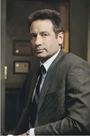  ?? JIM FISCUS/NBC/FILES ?? David Duchovny, actor and author, has now added singer-songwriter to his inventory of talents.