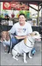  ??  ?? Meghan Turner, co-founder of Love-a-Bull, plans an allday Austin bash to celebrate her pit bull’s 10th birthday. CONTRIBUTE­D BY MEGHAN TURNER