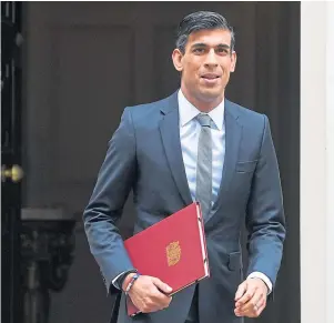  ??  ?? Chancellor Rishi Sunak announced plans to reduce UK Government contributi­ons