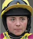  ?? GETTY IMAGES/ REX FEATURES ?? Bad blood: jockeys Bryony Frost and Robbie Dunne allegedly clashed over her riding