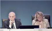  ?? IMAGOECONO­MICA ?? L’assemblea. I vertici di Enel, Francesco Starace e Patrizia Grieco