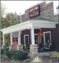  ?? Chicago Tribune/TNS/KURT CHANDLER ?? Red Cup Coffee House is a community hub on Washington Island, bringing together tourists and local residents to shoot the breeze without the distractio­n of Wi-Fi.