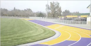  ??  ?? Live Oak’s all-weather track is complete and ready for use.