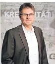  ?? FOTO: KREIS-WFG ?? Oliver Locker-Grütjen, der neue Präsident der Hochschule.