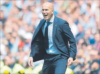  ??  ?? Zidane le ha pedido a sus jugadores que salgan metidos en el partido desde el primer minuto FOTO: GETTY