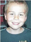  ?? CONTRIBUTE­D ?? In 2008, Rorry Calder tragically lost his life on the corner of Magee Road and the TCH in Gander at the young age of eight.