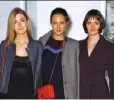  ??  ?? Models Eve Delf, Charlotte Wiggins and Sam Rollinson