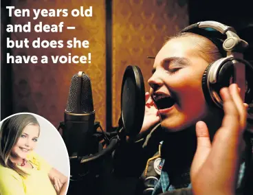  ?? Picture MOELETSI MABE ?? GOING PLACES: Internatio­nal success beckons for Benoni’s Ché-Lee Nel, 10, whose singing impressed music executives at the Internatio­nal Talent Showcase in Orlando, Florida, last year. She is totally deaf in one ear, and has partial hearing in the other